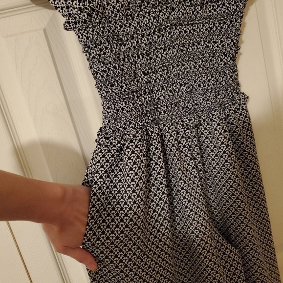 Max Studio smocked ruffle jumpsuit - Picture 7 of 7